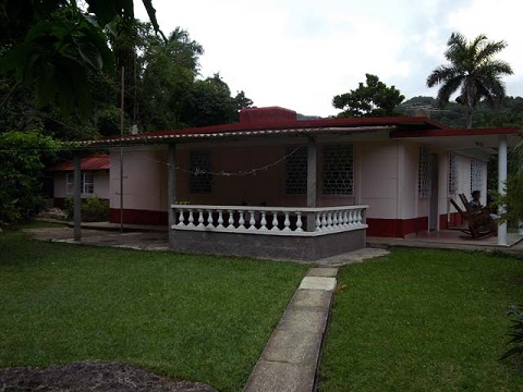 'Outside Dining room' Casas particulares are an alternative to hotels in Cuba.